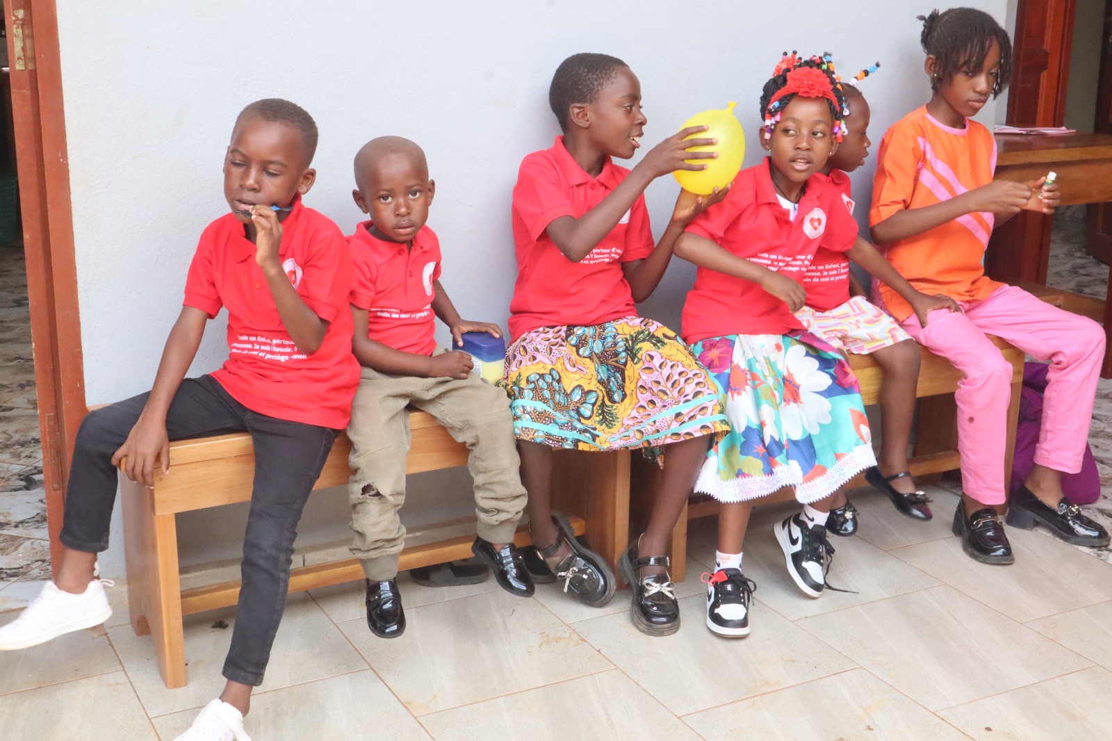Children at Divine Mercy Foundation Orphanage